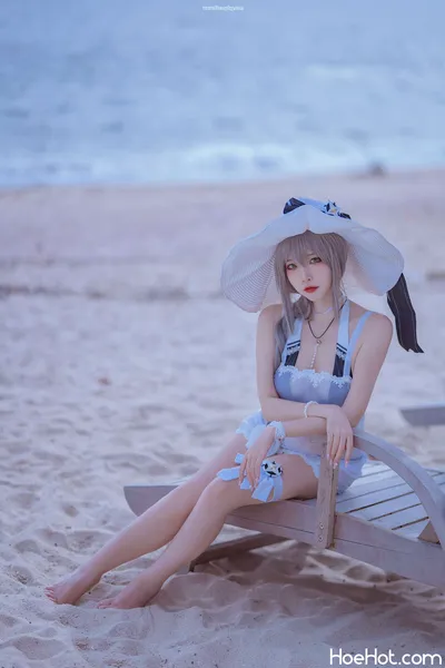 [二佐Nisa] 碧蓝天鹰泳装 Azur Lane Aquila Swimsuit nude cosplay leaked 222345