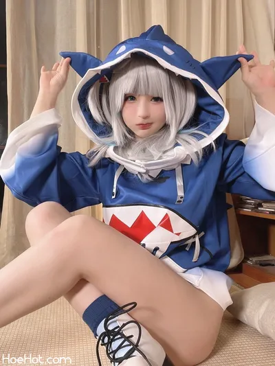 桜井宁宁 - Gawr Gura nude cosplay leaked 376216