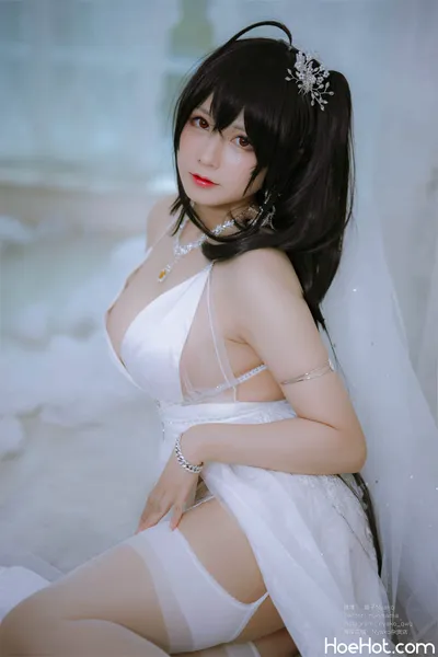 Nyako喵子 大凤纯白婚纱 nude cosplay leaked 384960