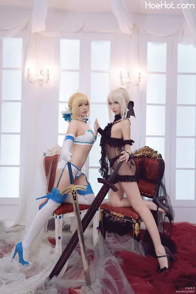 [BANBANKO &amp; sophia-kotokoyo] Altria Pendragon &amp; Altria Pendragon Alter nude cosplay leaked 433710