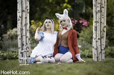 Luxlo - Alice and the White Rabbit nude cosplay leaked 201220