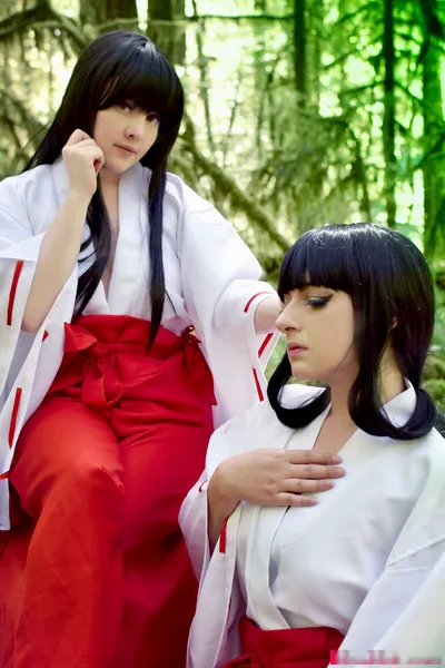 Foxy Cosplay - Kagome &amp; Kikyo nude cosplay leaked 2480