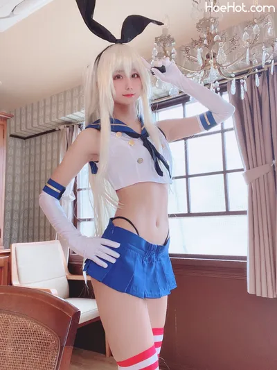 [(・´_ゝ｀)柳丸🍠] 【59枚】撮れたて！島風の装い nude cosplay leaked 492486