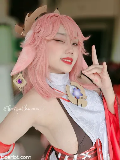 Tsunnyanchan - Yae Miko nude cosplay leaked 59406