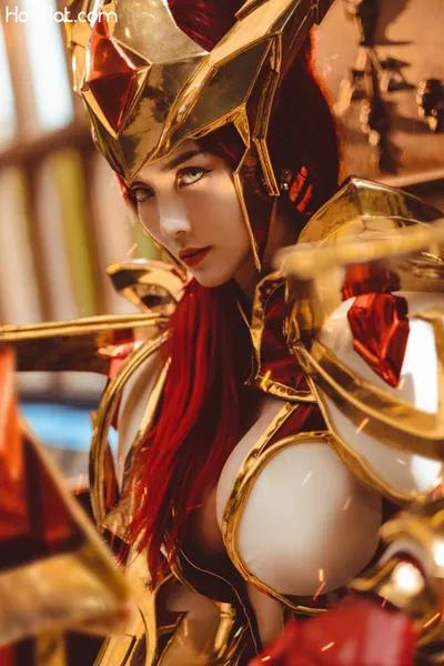 Arena of Valor Cosplay Marja Divine Fire Crystal nude cosplay leaked 382195