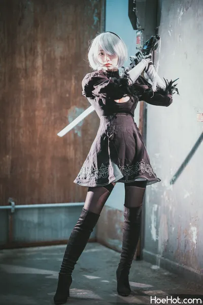 [DJAWA] Jenny - NieR:Automata 2B nude cosplay leaked 581078