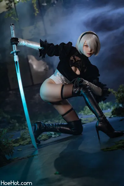 [玄子 genko] 2B Nier Automata nude cosplay leaked 32280