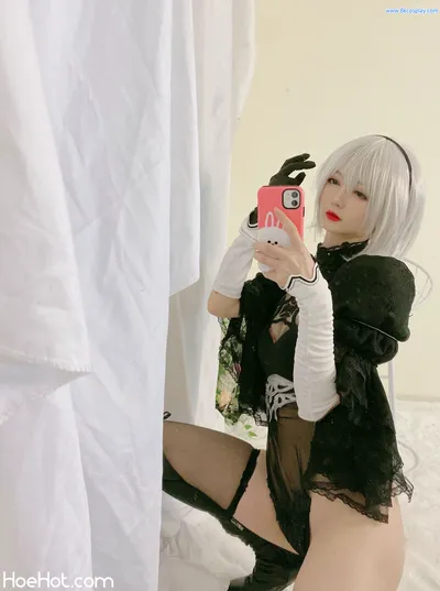 51酱 - NO.02 2B黑婚纱 2B Black Bride nude cosplay leaked 527576