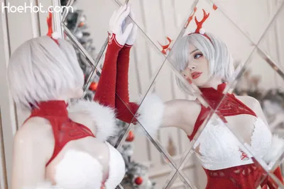 Saya The Fox Santa 2B nude cosplay leaked 502870