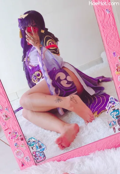 Remii - Raiden Shogun Barefoot nude cosplay leaked 119342