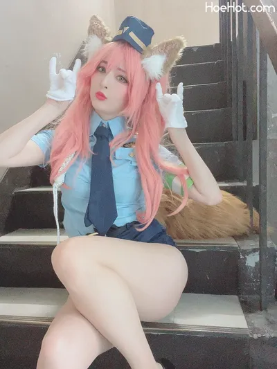 Konomi - Officer Tamamo nude cosplay leaked 292898