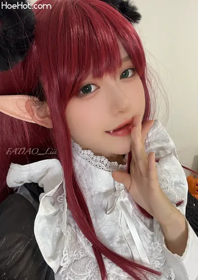 [迷之呆梨] リズきゅん 🦇🎃 nude cosplay leaked 360120