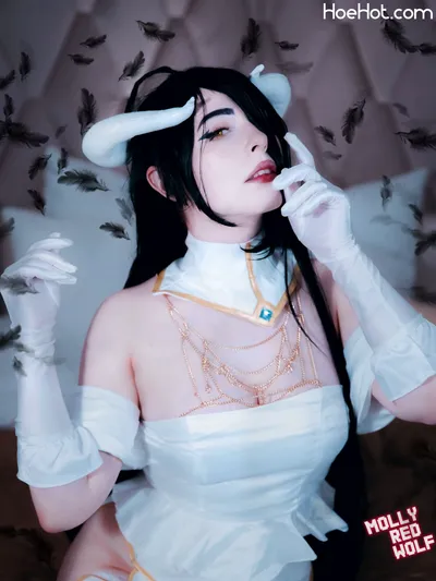 MollyRedWolf Albedo cosplay nude cosplay leaked 253502