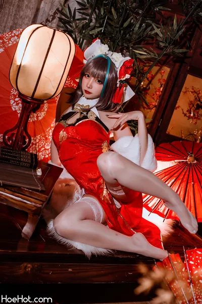 二佐Nisa NO.144 柴郡旗袍 nude cosplay leaked 220389