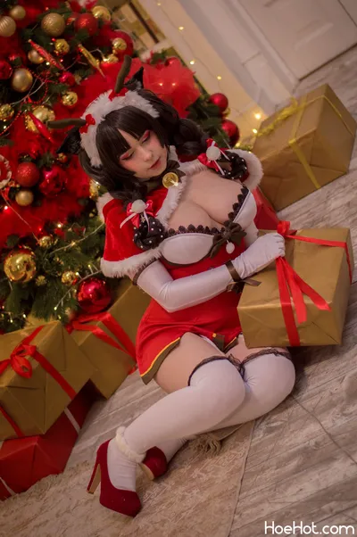 Yoshinobi - Ooshio Xmas (Azur Lane) nude cosplay leaked 604078