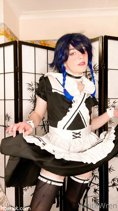 Xwhitewrenx - Venti maid nude cosplay leaked 235083