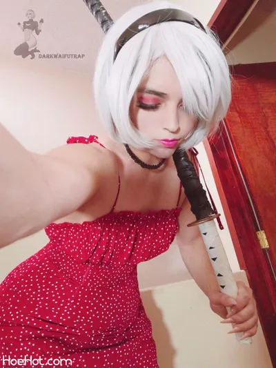 DarkWaifuTrap - 2B nude cosplay leaked 595705