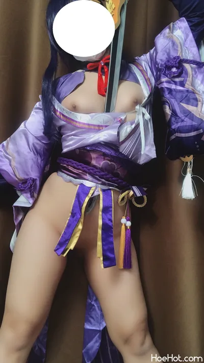 【少女映畫】雷电将军 | Raiden Shogun nude cosplay leaked 350498