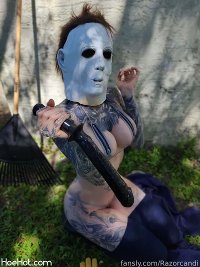 Razor Candi - Michael Myers nude cosplay leaked 144881