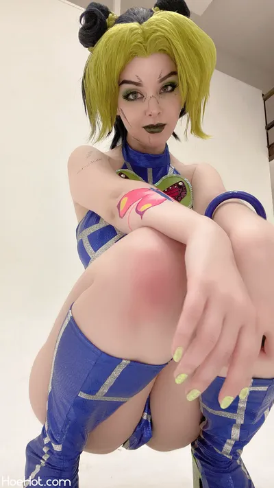 Helly Valentine - Jolyne Cujoh Selfies nude cosplay leaked 173799