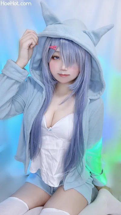 Purin-chan - Rem pajamas nude cosplay leaked 291928