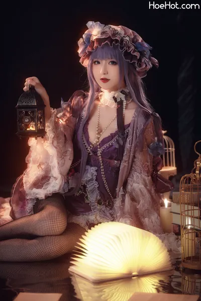 Miyinyin - Patchouli Knowledge nude cosplay leaked 386294