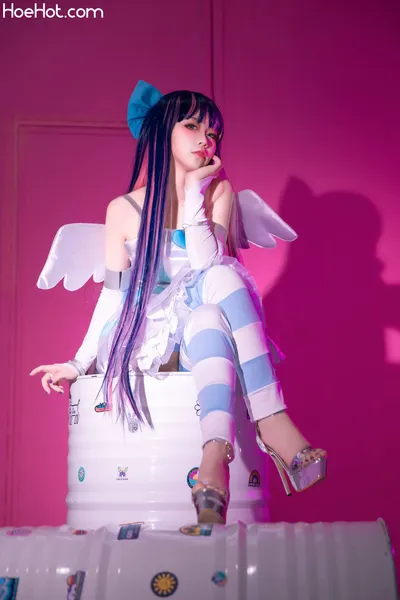 G44不会受伤 吊帶襪天使 Stocking nude cosplay leaked 142716