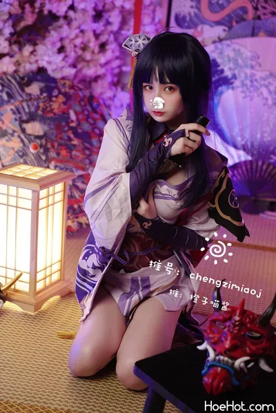 橙子喵酱 - 雷神 [26P] nude cosplay leaked 487160