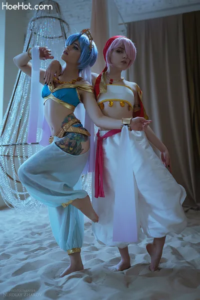 Olyashaa - Ram &amp; Rem nude cosplay leaked 299252