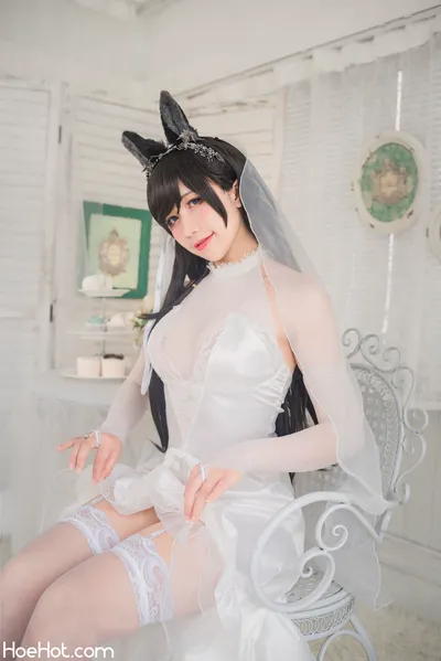 九曲Jean - 爱宕婚纱 nude cosplay leaked 493058