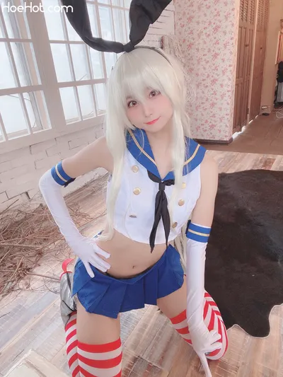 [(・´_ゝ｀)柳丸🍠] 【59枚】撮れたて！島風の装い nude cosplay leaked 492474