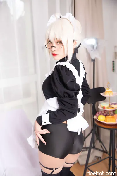 洛璃LoLiSAMA - BX Maid nude cosplay leaked 302230