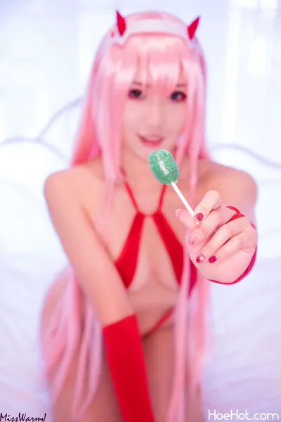 Misswarmj - Zero Two Bikini nude cosplay leaked 76455