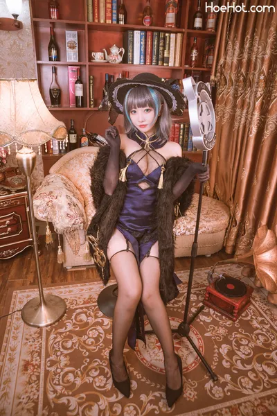 宫本桜(宫本樱樱饼) - 柴郡旗袍 音乐绚烂CaitSith nude cosplay leaked 420493