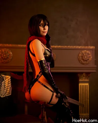 NatsumiPon - Mikasa nude cosplay leaked 237137