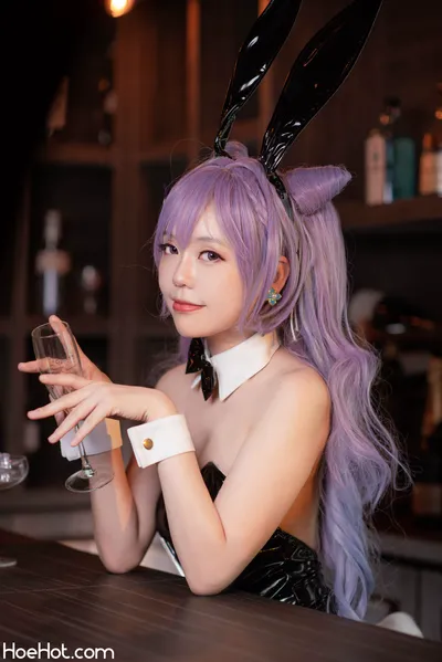 Angie0_0 - Keqing Bunny nude cosplay leaked 155769