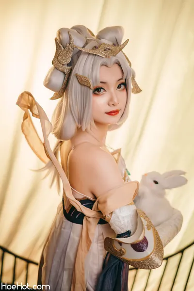 [许枳] 美丽的嫦娥 nude cosplay leaked 117015