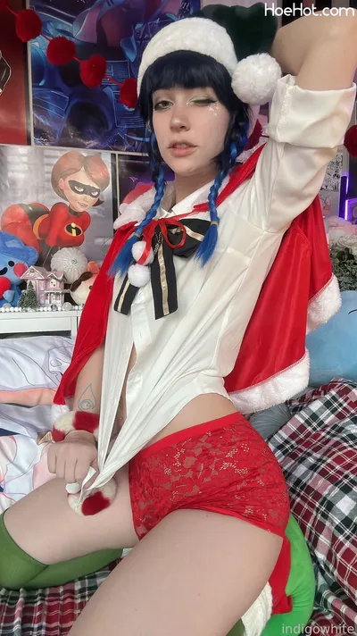 Indigo White - Christmas Bard nude cosplay leaked 107703