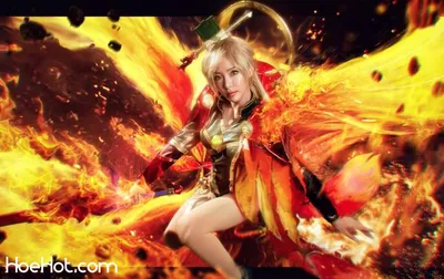 Arena of Valor Cosplay Betterfly The Phoenix nude cosplay leaked 382124