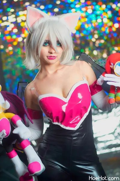 Pink Lucybell - Rouge the Bat nude cosplay leaked 262224