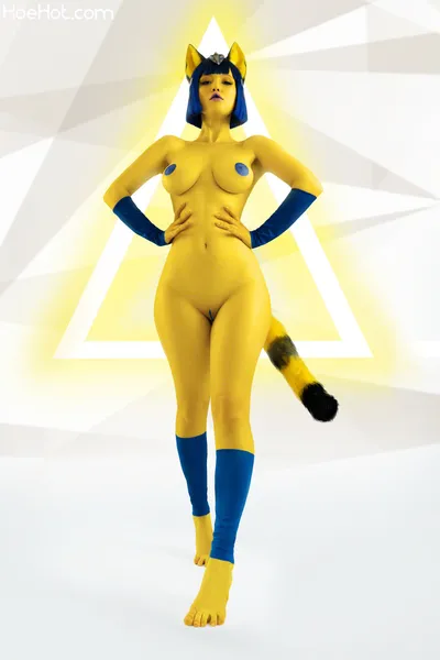 Lada Lyumos - Ankha nude cosplay leaked 590869