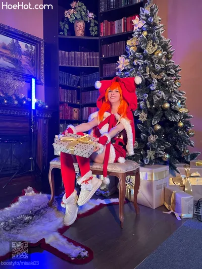 MisaKi23 - Asuka Xmas nude cosplay leaked 92856