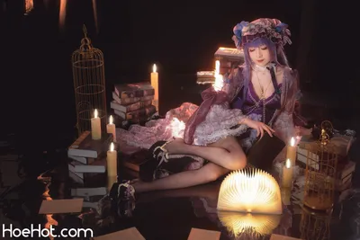 Miyinyin - Patchouli Knowledge nude cosplay leaked 386271