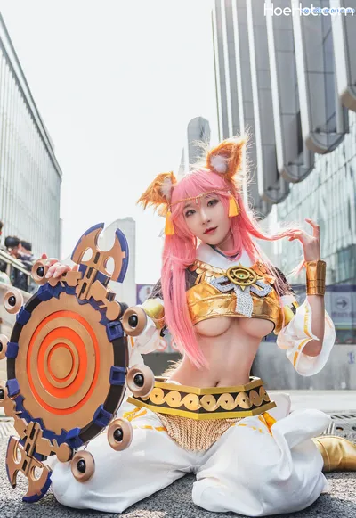 阿包也是兔娘 NO.14 玉藻の前 Tamamo no Mae nude cosplay leaked 501644