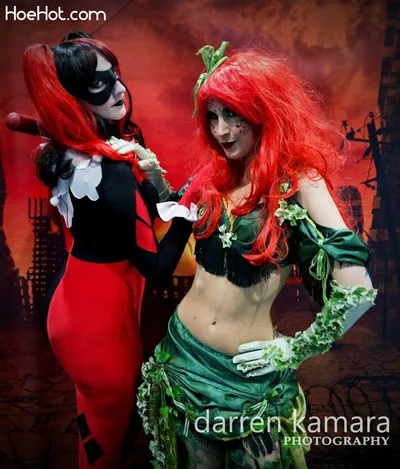 Cosmic Kitty and Mojo Jones - Harley Quinn and Poison Ivy (Batman) nude cosplay leaked 602144