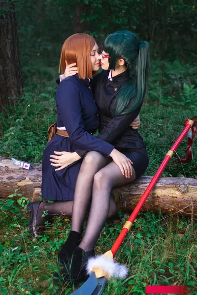 Yuzu Pyon X Virtual Geisha - Maki X Nobara nude cosplay leaked 20590