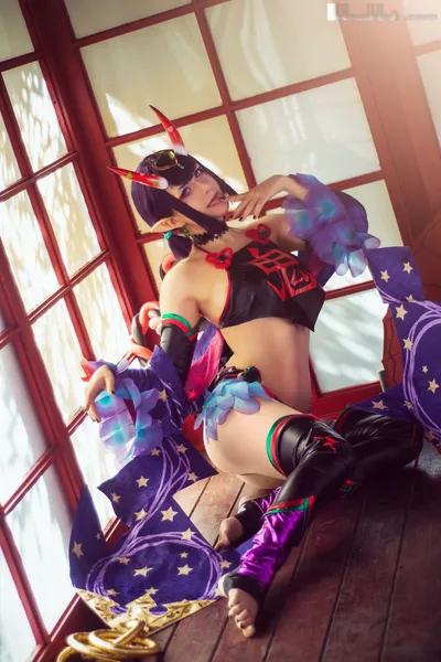 Yukeshiro - Shuten Douji nude cosplay leaked 21782