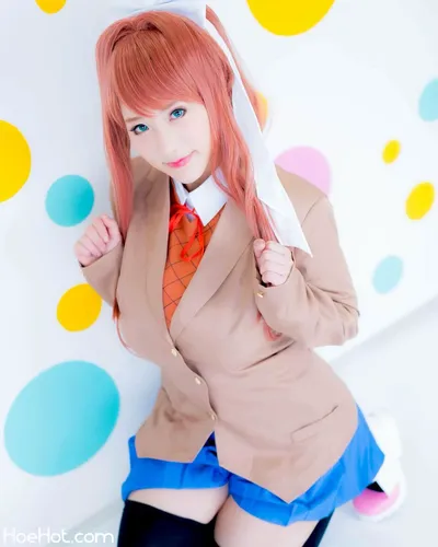 Kaho Shibuya - Monika nude cosplay leaked 507045