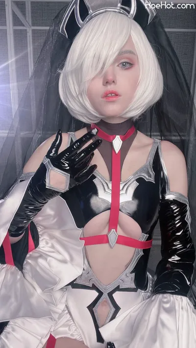 Shirogane - 2B Bride nude cosplay leaked 455212