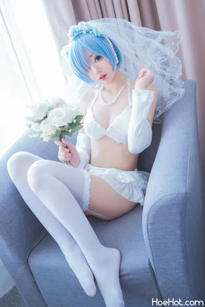 猫君君MaoJun 蕾姆内衣花嫁 nude cosplay leaked 136135